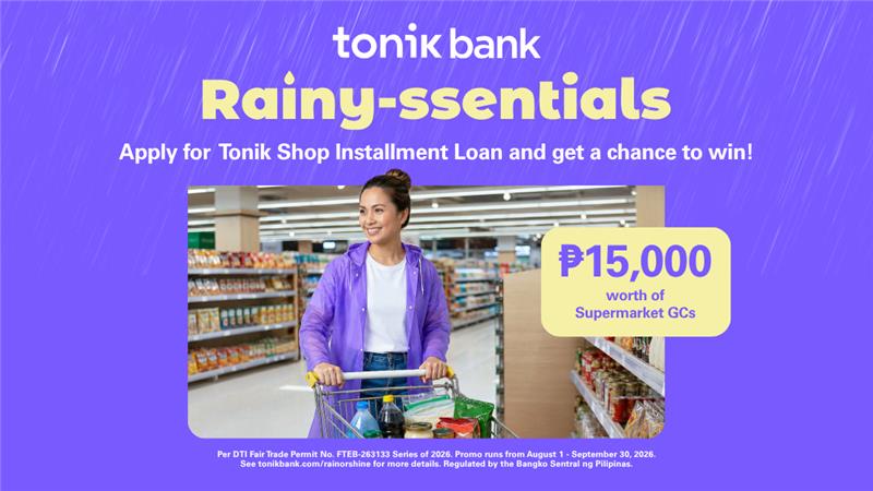 Tonik Rain or Shine, Game On!